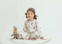 アルパカ柄　長袖ルームウェア　パジャマ