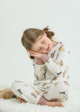 アルパカ柄　長袖ルームウェア　パジャマ