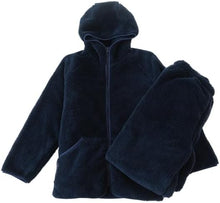 [衣穿繍 ＷＥＡＲ　ＳＨＯＷ] パジャマ レディースメンズ 冬 もこもこ ルームウェア 長袖 上下セット 着る毛布 裏起毛 あったかい 厚手 ゆったり 可愛い 部屋着 秋冬 M-L