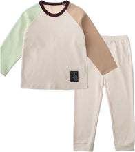 [衣穿繍 ＷＥＡＲ　ＳＨＯＷ] 子供 パジャマ パジャマ キッズ 長袖 男の子 女の子 子供 ルームウェア トップス 長パンツ 2点セット ジュニア 入園準備 長袖パジャマ 男女兼用 部屋着 キッズパジャマ ベビーパジャマ 春秋 入学 入園セット