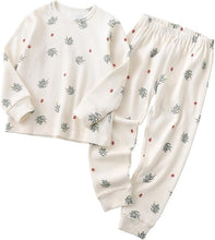 [衣穿繍 ＷＥＡＲ　ＳＨＯＷ] キッズ ワッフル 綿 100％ 秋 冬 暖かい 上下セット 長袖 ふわふわで 暖かい 厚手 ルームウェア お揃pajama かわいい 可愛い おしゃれ 部屋着 子供服 110 120 130 140 子供 クリスマス プレゼント