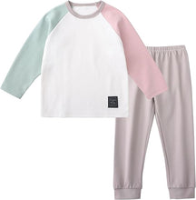 [衣穿繍 ＷＥＡＲ　ＳＨＯＷ] 子供 パジャマ パジャマ キッズ 長袖 男の子 女の子 子供 ルームウェア トップス 長パンツ 2点セット ジュニア 入園準備 長袖パジャマ 男女兼用 部屋着 キッズパジャマ ベビーパジャマ 春秋 入学 入園セット