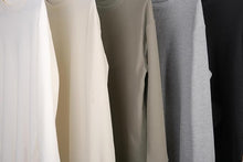 [衣穿繍 ＷＥＡＲ　ＳＨＯＷ] レディース ワッフル カットソー 長袖 インナー シャツ 綿50％ 女性用トップス 無地 ベーシック 5色展開 フリーサイズ