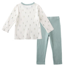 サボテン柄　リブ素材 長袖ルームウェア パジャマ 子供　パジャマ　ルームウェア