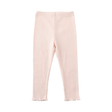 さくらんぼ　リブ素材　フリル付き長袖ルームウェア　パジャマ