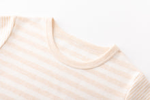 ボーダー柄　　半袖ルームウェア　パジャマ