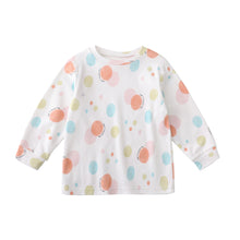 カラフルシャボン玉　長袖ルームウェア　パジャマ