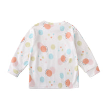 カラフルシャボン玉　長袖ルームウェア　パジャマ