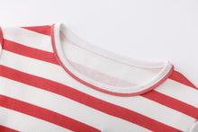 マリン ボーダー柄 長袖ルームウェア パジャマ