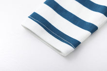 マリン ボーダー柄 長袖ルームウェア パジャマ