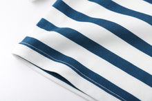 マリン ボーダー柄 長袖ルームウェア パジャマ