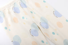 カラフルシャボン玉　長袖ルームウェア　パジャマ