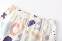 ランダム形 長袖ルームウェア パジャマ