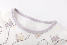 電車柄 長袖ルームウェア パジャマ