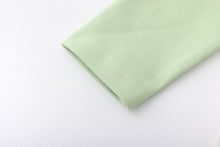 配色ラグランスリーブデザイン長袖ルームウェア　パジャマ