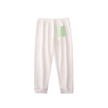 配色ラグランスリーブデザイン長袖ルームウェア　パジャマ