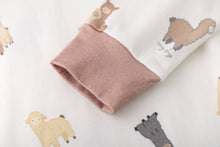 アルパカ柄　長袖ルームウェア　パジャマ