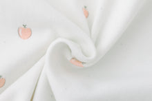 ガールズ　小さなりんご柄　半袖ルームウェア　パジャマ