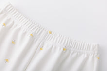 ガールズ 小さなタンポポ柄 半袖ルームウェア パジャマ