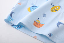 ボーイズ　船柄　半袖ルームウェア　パジャマ